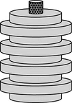Westwood Products F15-48 Classic Felt Stacked Segment Elements New. Price: $21.93.