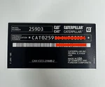 Caterpillar Plate Anodized Aluminum Tag Product Identification Number New. Price: $140.00.