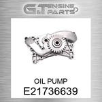 E21736639 Oil Pump Fits Volvo (new Aftermarket). Price: $716.56.