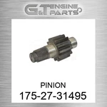 175-27-31495 Pinion Fits Komatsu (new Aftermarket). Price: $946.15.