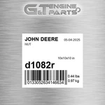 D1082R Nut Fits John Deere (surplus Open Box) New. Price: $100.88.