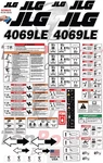 Fits Jlg 4069LE Scissor Lift Decal Kit Laminated 3M Vinyl 8-YEAR Outdoor New. Price: $185.95.