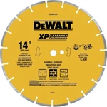 Dewalt DWA47421 Wet/dry Segmented Diamond Saw Blade, 14" New. Price: $80.00.