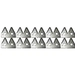 Pack Of 10 Sickle Sections H163131 Fits John Deere 600 700 900 Series Headers New. Price: $45.99.