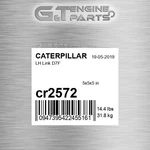 CR2572 Lh Link D7F Fits Caterpillar (new Aftermarket). Price: $124.20.