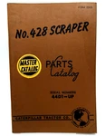 Caterpillar No. 428 Scraper Parts Catalog S/n 44D1-UP Good. Price: $12.76.