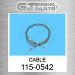 115-0542 Cable Fits Caterpillar (new Aftermarket). Price: $144.49.