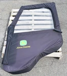 Oem John Deere Drivers Left Side Soft Cab Door Used. Price: $199.99.