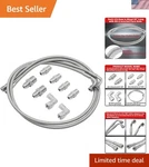 Versatile 52" 6AN Transmission Cooler Hose Lines Chevy, Ford, Gmc & More New. Price: $68.99.