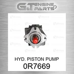 0R-7669 Hyd. Piston Pump Fits Caterpillar (new Aftermarket). Price: $5003.04.