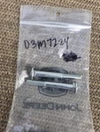 1PK-JOHN Deere Bolt 03M7224/ Bin 16-17 New. Price: $10.25.