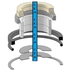 FIG3400 Adjuster Cylinder Seal Kit Fit Caterpillar D6C-D6E 215B 225-225D 227 New. Price: $26.53.