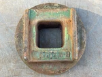 Genuine John Deere Disc KK3745B Harrow 1/4" Sq Gang Bolt End Washer Used. Price: $15.00.