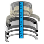 84480921 Hydraulic Cylinder Seal Kit Fits New Holland C232 C238 L220 L225 L223. Price: $31.62.