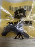 John Deere AA37862 Connector Assembly, Monitor Hose New. Price: $20.00.