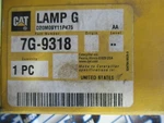 Caterpillar 7G-9318, Lamp New-b. Price: $40.00.