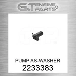 2233383 Pump As-washer Fits Caterpillar (new Aftermarket). Price: $37.61.