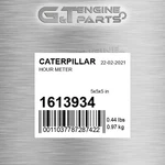 161-3934 Hour Meter Fits Caterpillar (new Aftermarket). Price: $50.59.