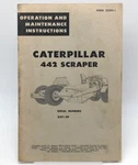 Caterpillar No. 442 Scraper Operation Maintenance Service Manual Sn 83E1-UP Good. Price: $23.95.