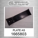 1665803 Plate As Fits Caterpillar (surplus Open Box) New. Price: $180.23.