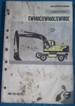 Volvo EW140C EW160C EW180C Wheeled Excavator Operation & Maintenance Manual Book Acceptable. Price: $34.99.