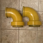 Caterpillar 2W-1568 Elbow Genuine Part D11R Great Condition 3508B Remanufactured. Price: $275.00.
