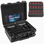 Hard Shell Carrying Case Compatible With Nintendo Switch 2025, Waterproof T... New. Price: $33.95.