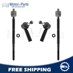 Front Inner Outer Tie Rod Ends For 2005 2006 2007 Pontiac Torrent Chevy Equinox New. Price: $31.18.