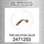 247-1253 Tire Inflation Valve Fits Caterpillar (new Aftermarket). Price: $79.56.