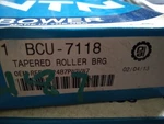 New Pai BCU-7118 Tapered Roller Bearing Cup 72487. Price: $22.50.