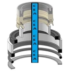1542923C2 Backhoe Bucket Cylinder Seal Kit Fits Case 580SL 580SM 590SL New. Price: $29.76.