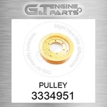 333-4951 Pulley Fits Caterpillar (new Aftermarket). Price: $95.94.