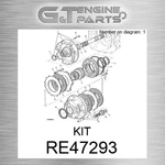 RE47293 Kit Fits John Deere (surplus Open Box) New. Price: $324.02.