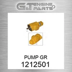 1212501 Pump Gr Fits Caterpillar (new Aftermarket). Price: $1986.80.