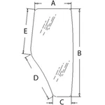 Rh Door Glass Fits John Deere Tractor Cab 5220 5225 5320 5325 5425 5525 R198625 New. Price: $399.99.