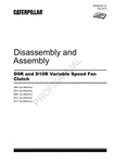 Caterpillar D9R D10R Variable Speed Fan Clutch Manual Disassembly Brand. Price: $89.00.