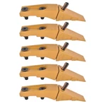 5 Bucket Teeth Assembly 6737322Y For Bobcat Bolt On Flush Mount Pin Skid Steer New. Price: $128.00.
