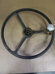 Vintage John Deere 1050 Tractor-steering Wheel & KNOB-1980 Used. Price: $34.99.
