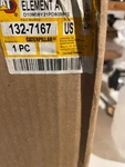 #132-7167 Caterpillar Element New. Price: $99.00.