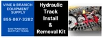 Hydraulic Track Install & Removal Kit / Asv Terex RT25 RT40 RO70T RT30 New. Price: $410.00.
