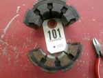 Weatherhead Hydraulic Hose Crimper Die Set # T420-7C 1/4 BO101 Used. Price: $220.00.