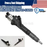 New Fuel Injector 1PC Fits For John Deere MIU804361 129F01-53050 Us. Price: $353.00.