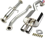 Dna Motoring CBE-KS05 Stainless Steel Cat Back Exhaust System Compatible With New. Price: $332.76.