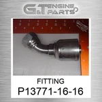 P13771-16-16 Fitting Fits Case New Holland (surplus Open Box). Price: $203.10.