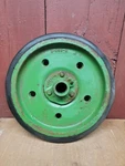 John Deere Hub M10215-M H-635-M Drill Press Wheel 13" 1/4" Center Used. Price: $45.00.