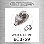 6C-3729 Water Pump Fits Caterpillar (new Aftermarket). Price: $1417.27.