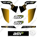 Fits Asv RT-40 Decal Kit Skid Steer Replacement Stickers 7 Year 3M Vinyl! New. Price: $169.95.