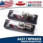 6637/BPR6EIX Spark Plug Set 2X Oem-quality Iridium Resistors For Reliable Starts New. Price: $11.97.