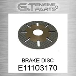 E11103170 Brake Disc Fits Volvo (new Aftermarket). Price: $221.90.