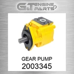 200-3345 Gear Pump Fits Caterpillar (new Aftermarket). Price: $1009.70.